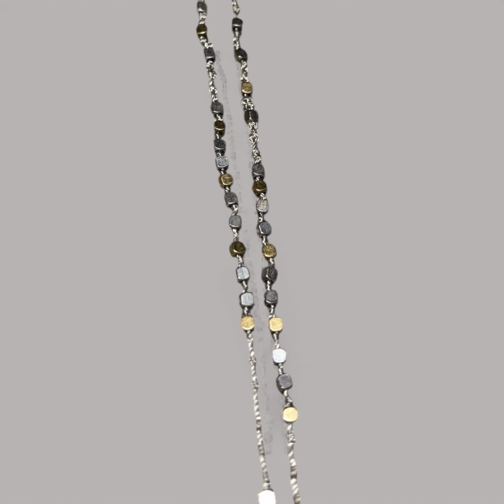 Lucky Brand Silver Floral Pendant Necklace - Picture 4 of 5
